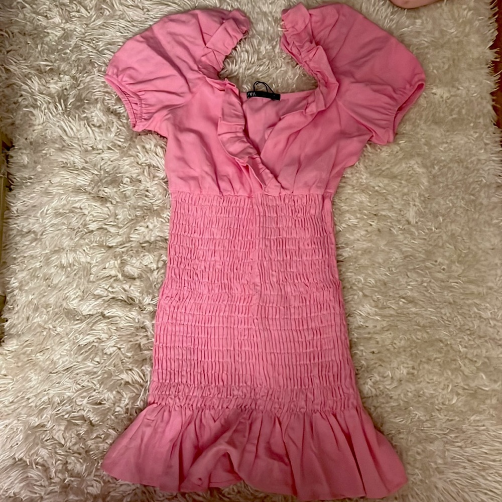 Pink Dress: Zara, Size Small, Never Worn